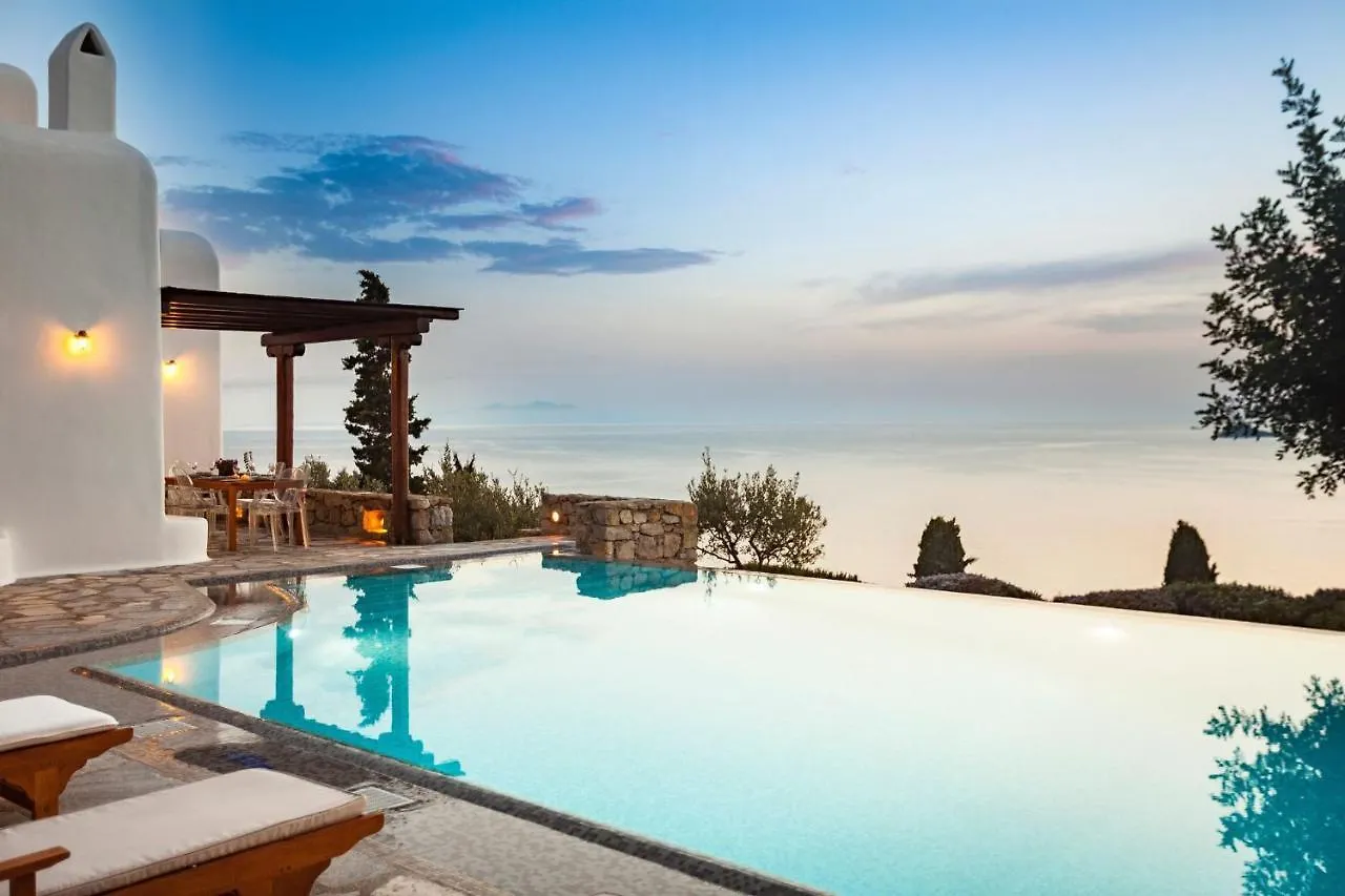 Excellent Mykonos Villa Villa Psarrou Beta 5 Bedrooms Stunning Sea Views Psarrou Mykonos Town 0*,