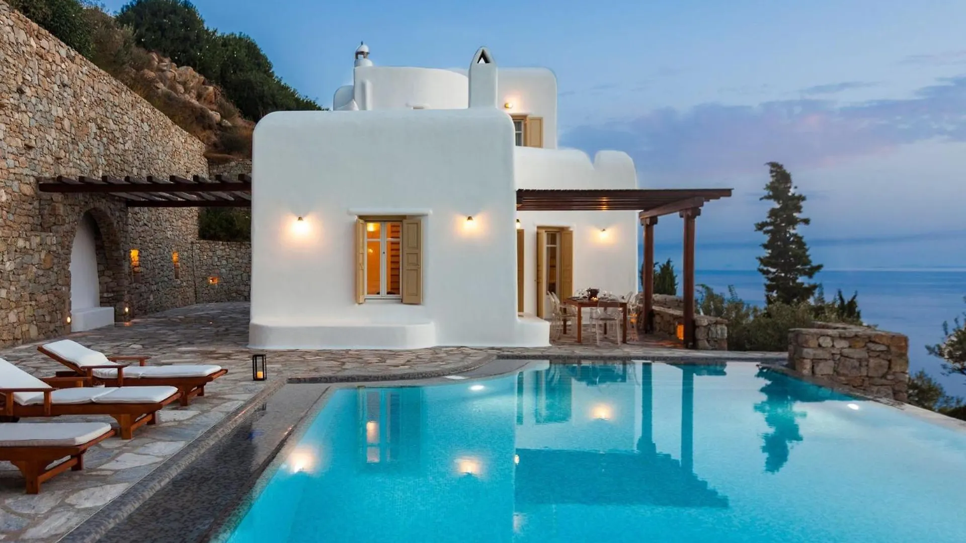 Excellent Mykonos Villa Villa Psarrou Beta 5 Bedrooms Stunning Sea Views Psarrou Mykonos Town 0*,